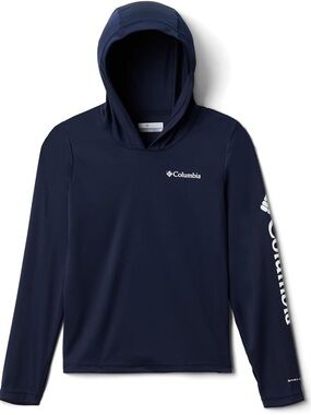 Columbia Navy Hooded Performance Pullover for Kids (2x)